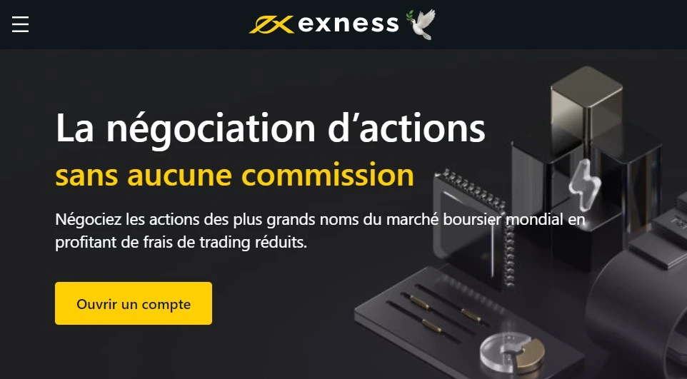 Exness Stock trading.
